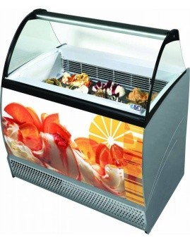 ISA Ice cream Display Promotional ice-cream cabinets with static refrigeration