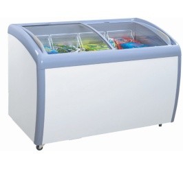 Winter Commercial Ice Cream Display Case Gelato Freezer Cabinet