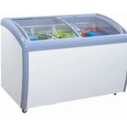 Winter Commercial Ice Cream Display Case Gelato Freezer Cabinet